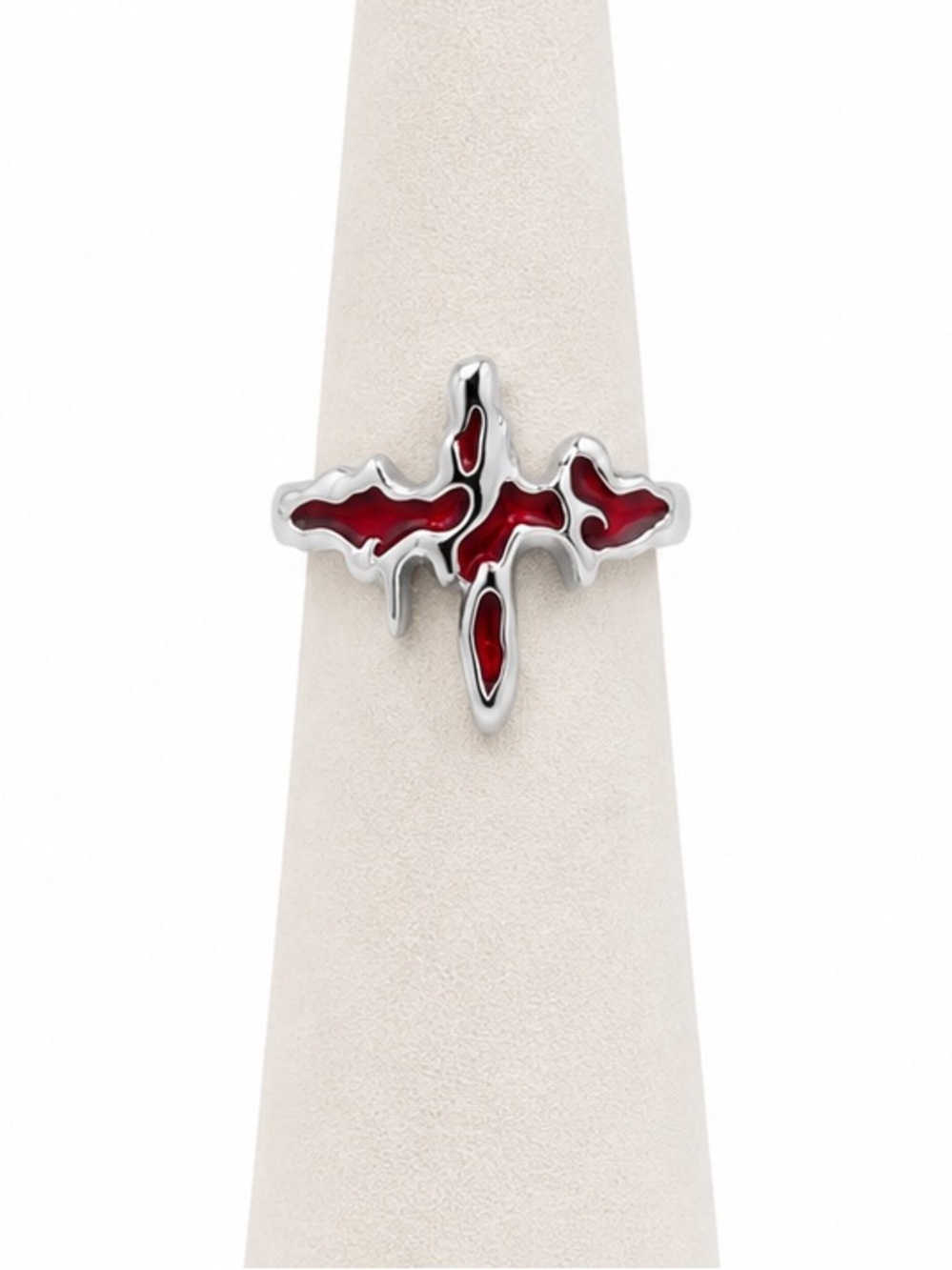 Bleeding sword ring size 6 adjustable